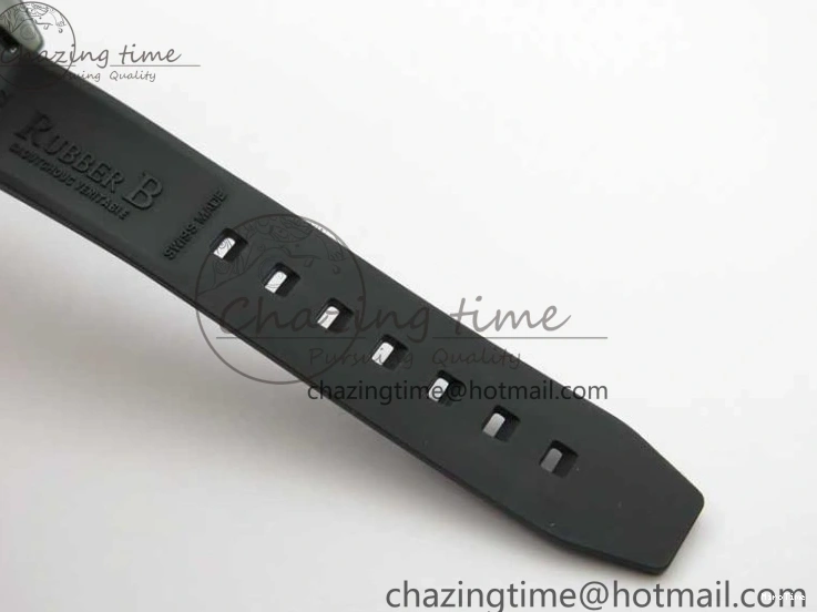 MiroTime 0201 Soft Submariner 40mm Black Ceramic 5GF Best Edition Pink Painting Dial on Black Rubber Strap SA 2472